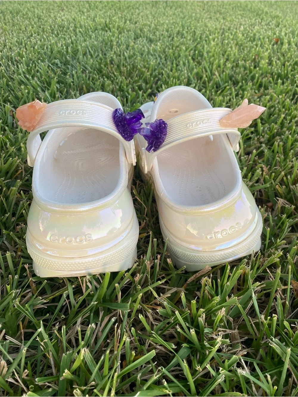Crocs Classic Mega Crush Clog Lil Nas X Iridescent M10 W12
